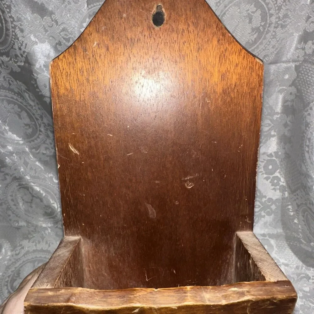 VTG Wood Organizer Wall Mail Holder